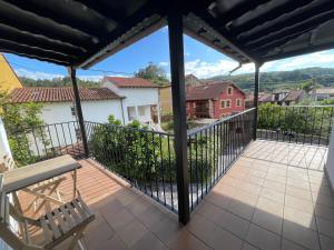 Balkón alebo terasa v ubytovaní Casa SIDRO
