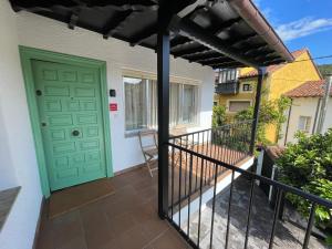 Balkón alebo terasa v ubytovaní Casa SIDRO