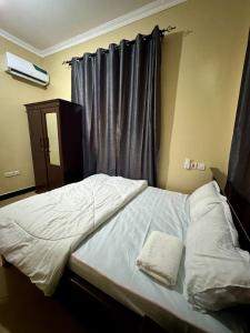 Cama o camas de una habitación en Watra Apartments