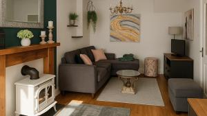 Χώρος καθιστικού στο Coastal Family Stay 3-bed Parking Wi-fi
