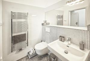 Kúpeľňa v ubytovaní Apartmány VIENNA
