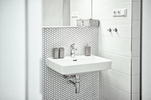 Kúpeľňa v ubytovaní Apartmány VIENNA