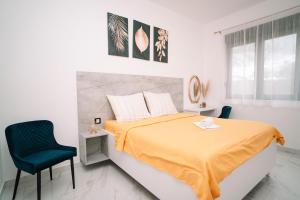 Кровать или кровати в номере Villa Maison de luxe +20 фотографий