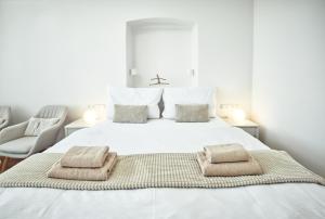 Postel nebo postele na pokoji v ubytování Apartmány VIENNA