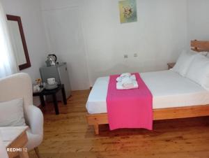 Postel nebo postele na pokoji v ubytování Relaxation Place