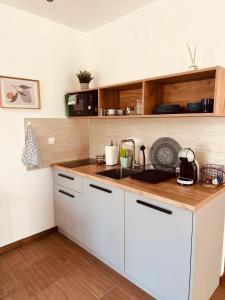 A cozinha ou kitchenette de Studio Apartman Nomad Divčibare