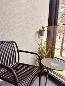 Uma área de estar em Studio Apartman Nomad Divčibare