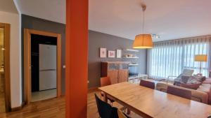 Posezení v ubytování Apartamento La Muga Azul