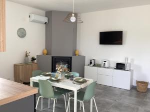 TV a/nebo společenská místnost v ubytování Casa Artigiano + 30 fotografií