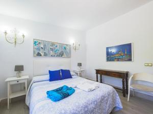 Posteľ alebo postele v izbe v ubytovaní Cubo's Finca Vallehermoso