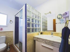Kúpeľňa v ubytovaní Cubo's Finca Vallehermoso