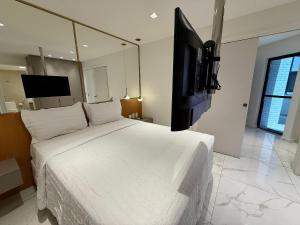 TV/trung tâm giải trí tại Edifício Tenerife - 607 Mandi Hospitalidade