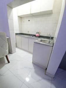 Kuchyň nebo kuchyňský kout v ubytování REGNO Apartment