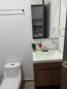 Bilik mandi di 3BD APT in Guadalajara +7 gambar