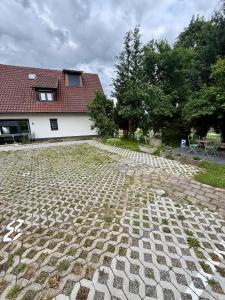 Zahrada ubytování Pension Andelsen