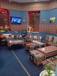 Posezení v ubytování CTH-Baku-Hostel