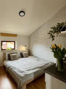 Posteľ alebo postele v izbe v ubytovaní Apartments & Zimmer Jasmine