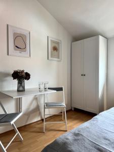 Posteľ alebo postele v izbe v ubytovaní Apartments & Zimmer Jasmine