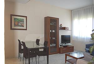 TV a/nebo společenská místnost v ubytování Edificio Luxsevilla