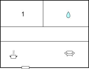 The floor plan of Appartamento Smart 4