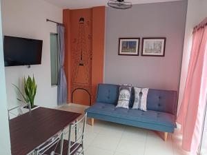TV a/nebo společenská místnost v ubytování Blooming House Melgar