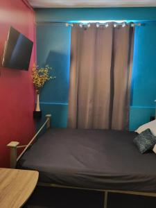 Letto o letti in una camera di Comfortable modern studio villa
