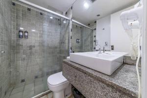 Koupelna v ubytování Jatiúca Hotel & Resort