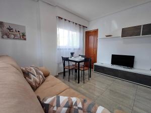 Posezení v ubytování Cerca de Expourense y del centro de Ourense