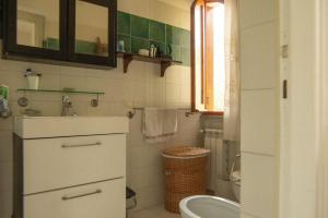Koupelna v ubytování Fragahouse
