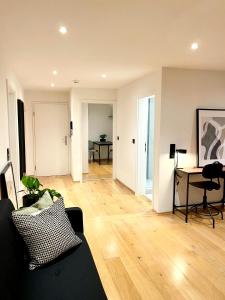 Posezení v ubytování Ferienwohnung Im Städtle