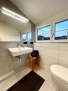 Koupelna v ubytování Ferienwohnung Im Städtle