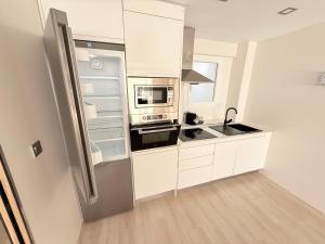 Køkken eller tekøkken på Apartamento Luna