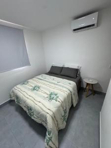 Postel nebo postele na pokoji v ubytování 81 próximo Shopping Pantanal + 19 fotografií