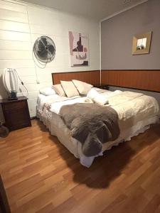 Postel nebo postele na pokoji v ubytování Hospedaje Colón