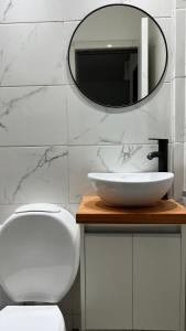 Koupelna v ubytování Depto con Terraza Privada - Cerca De Todo