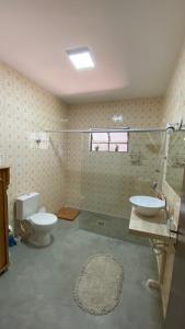 Et badeværelse på Fazenda Villino Pistilli