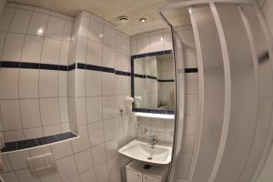 Vannituba majutusasutuses Hotel Stecher