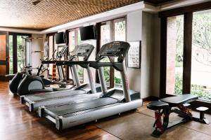 Fitness centrum a/nebo fitness zařízení v ubytování Rama Beach Resort and Villas