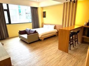 Postel nebo postele na pokoji v ubytování Pin House