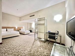 TV a/nebo společenská místnost v ubytování Kingston Hotel 10 - Bukit Jalil