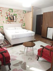 Postel nebo postele na pokoji v ubytování Jasmin Apart Otel