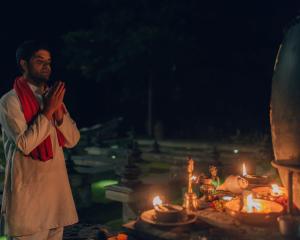 Gostje med bivanjem v nastanitvi Dwarika's Himalayan Wellbeing, Dhulikhel