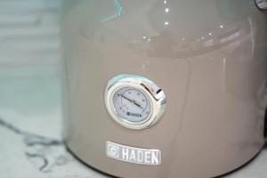 a clock on the side of a blender at Spacious 4BR, Pool, Jacuzzi, Pickleball, Sauna, Cold Plunge in Desert Hot Springs