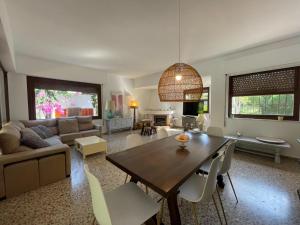 Posezení v ubytování Casa Flechazo