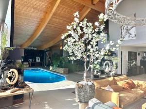 Kolam renang di atau dekat dengan Chambres d'hôtes villa du Sieck plage piscine