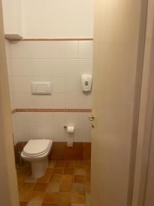 Koupelna v ubytování Bellavista Rooms