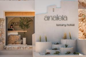Certifikát, hodnocení, plakát nebo jiný dokument vystavený v ubytování Analeia Luxury Hotel - Adults Only