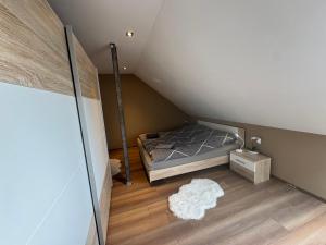 Postel nebo postele na pokoji v ubytování Fuldaer Residenz