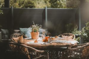 Boutique Hotel Mandarfnerhof italokat is kínál
