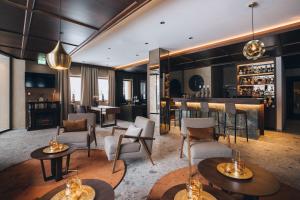 The lounge or bar area at Boutique Hotel Mandarfnerhof
